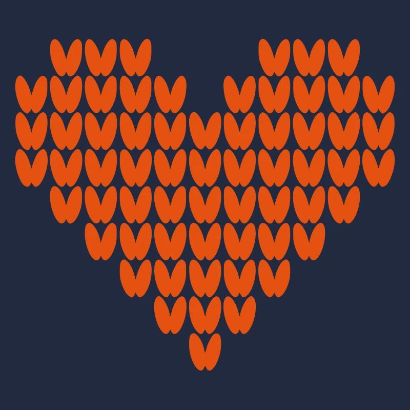 Strick Herz Gestricktes Herzchen