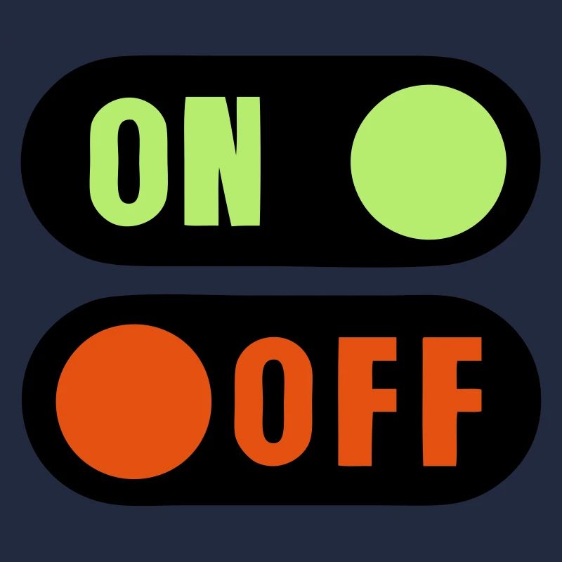 bouton on off