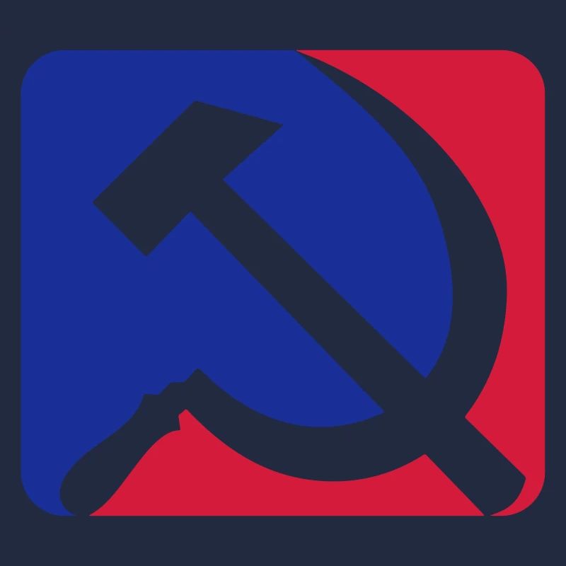 Red blue communism