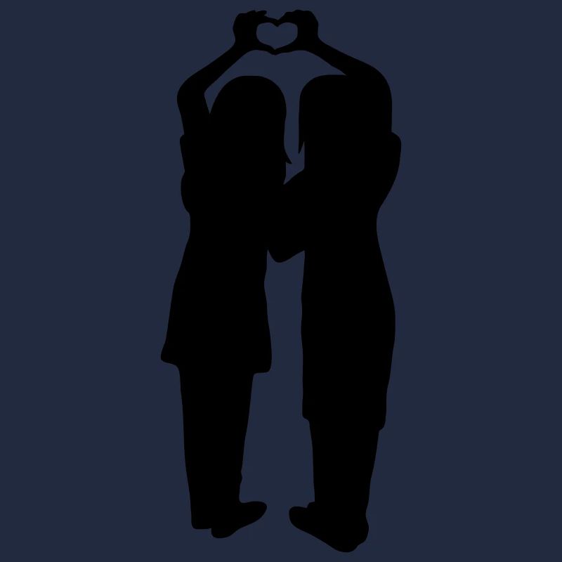 Silhouette Handherz Copines