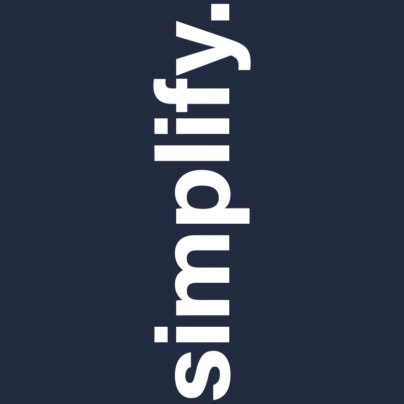 simplify