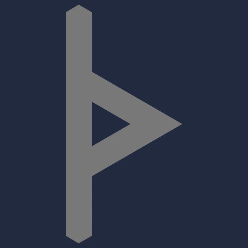 Rune: Thurisaz ᚦ (th), Quantum Runes Futhark 0 ©