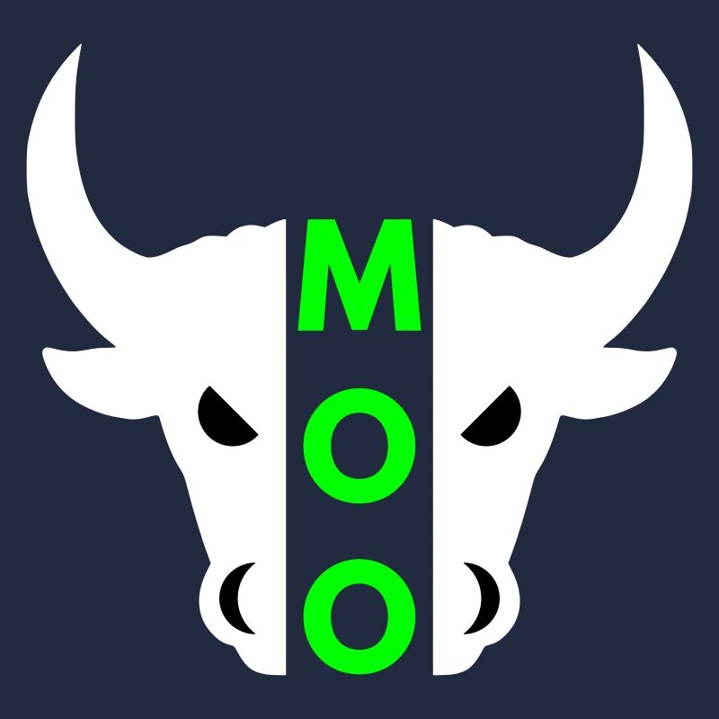 Moo (Hälfte Kopf Stier)