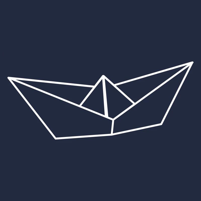 Papier Boot Segelboot