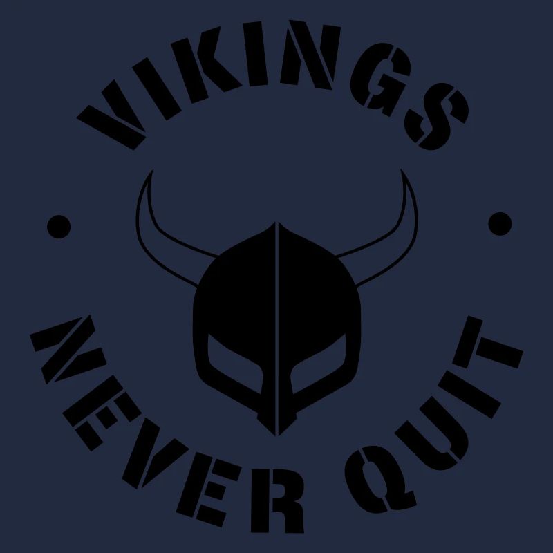 Vikings never quit!