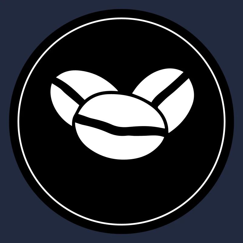 Kaffeebohne Symbol