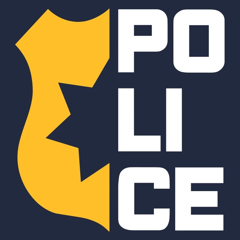 Police (marque de service réduite de moitié)
