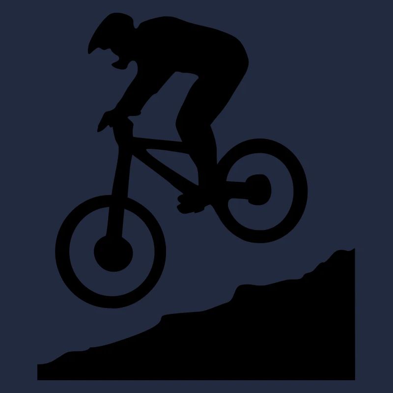 downhill biking - cycling