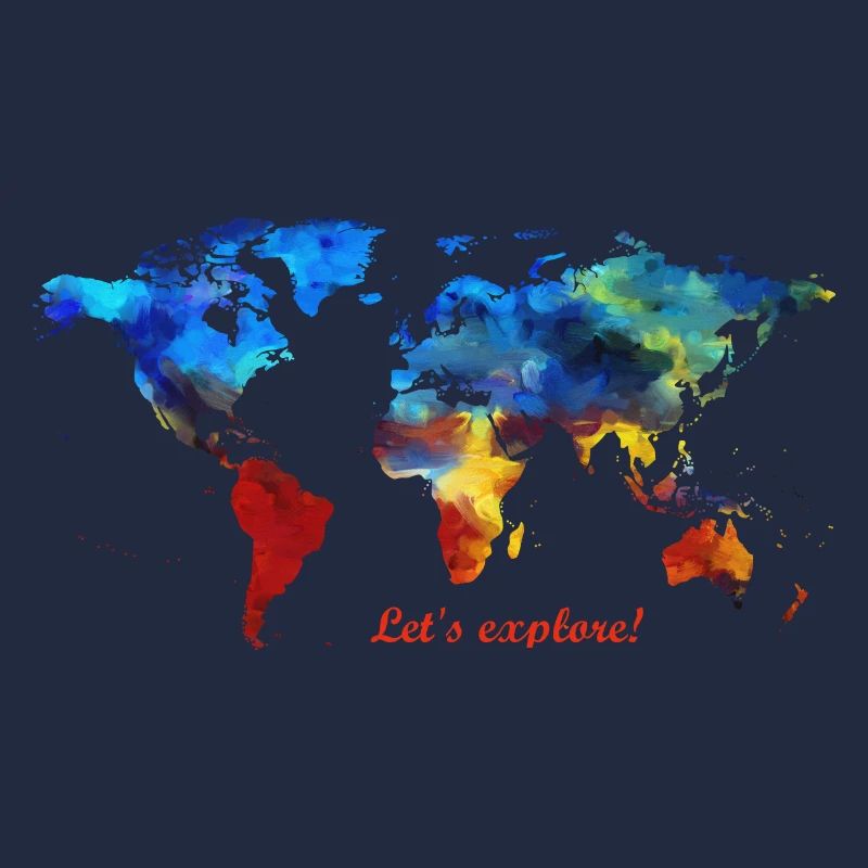 Lets explore! Weltkarte