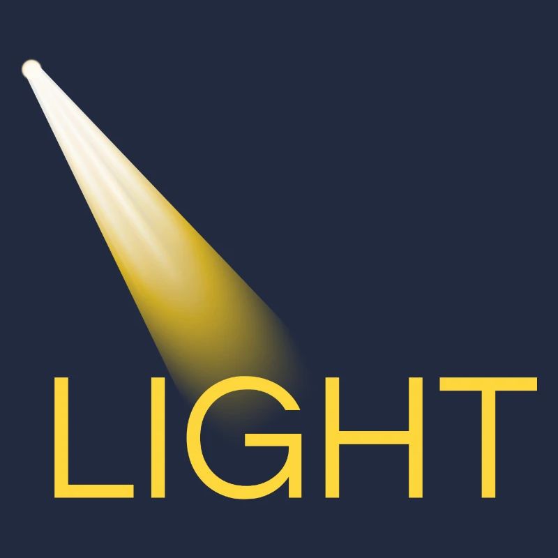 light yellow light