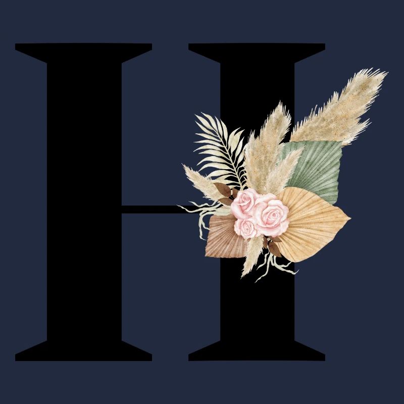 Buchstabe H Blumen
