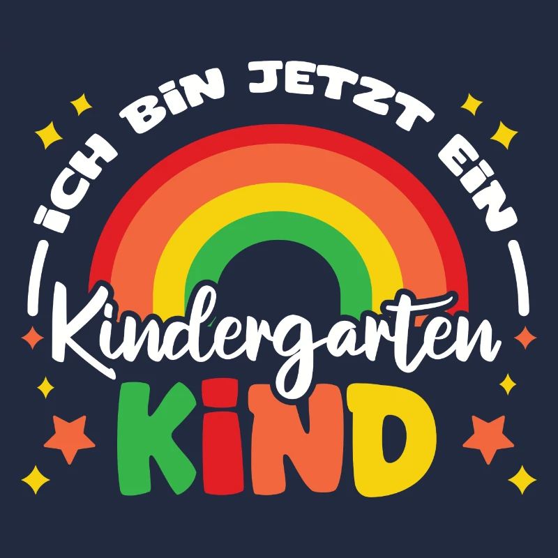 ich bin jetzt ein kindergarten kind regenbogen