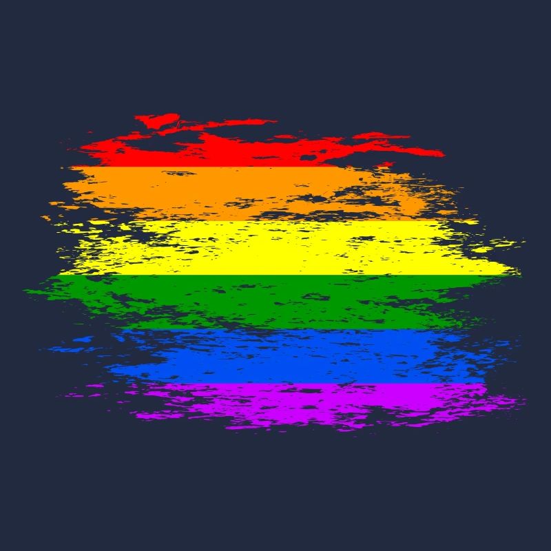 Drapeau arc-en-ciel utilisé