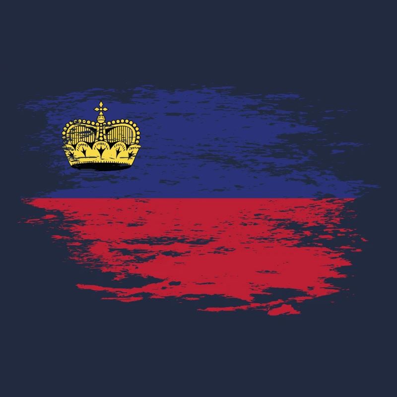 Drapeau du Liechtenstein utilisé