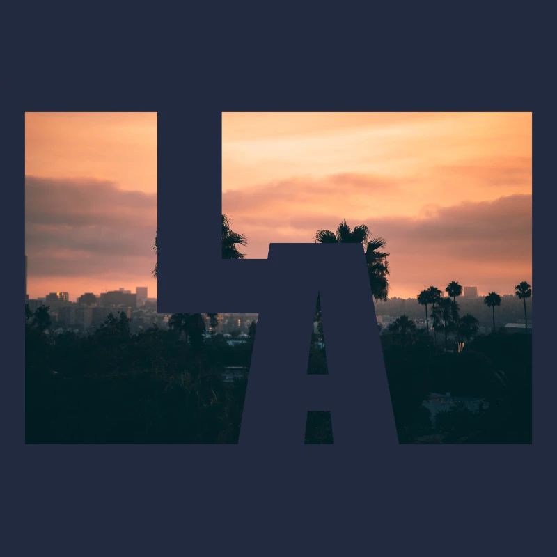 Los Angeles Coucher de soleil
