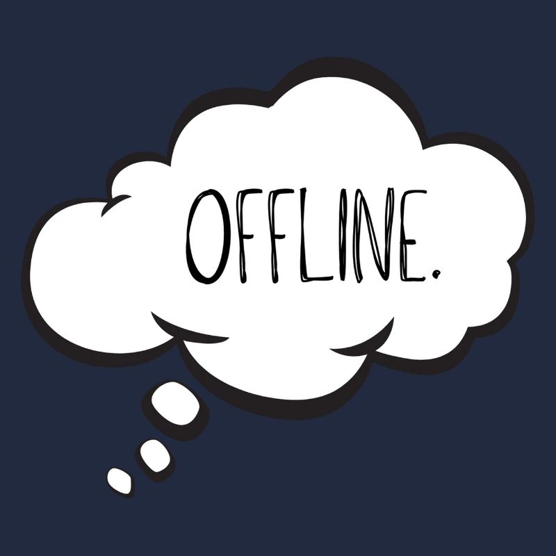 Time Out Statement Design Thought Bubble - HORS LIGNE