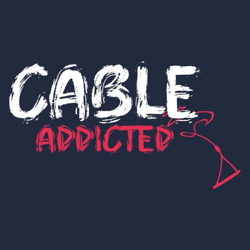 cable addicted wakeboard motiv Geschenk Boot Wake