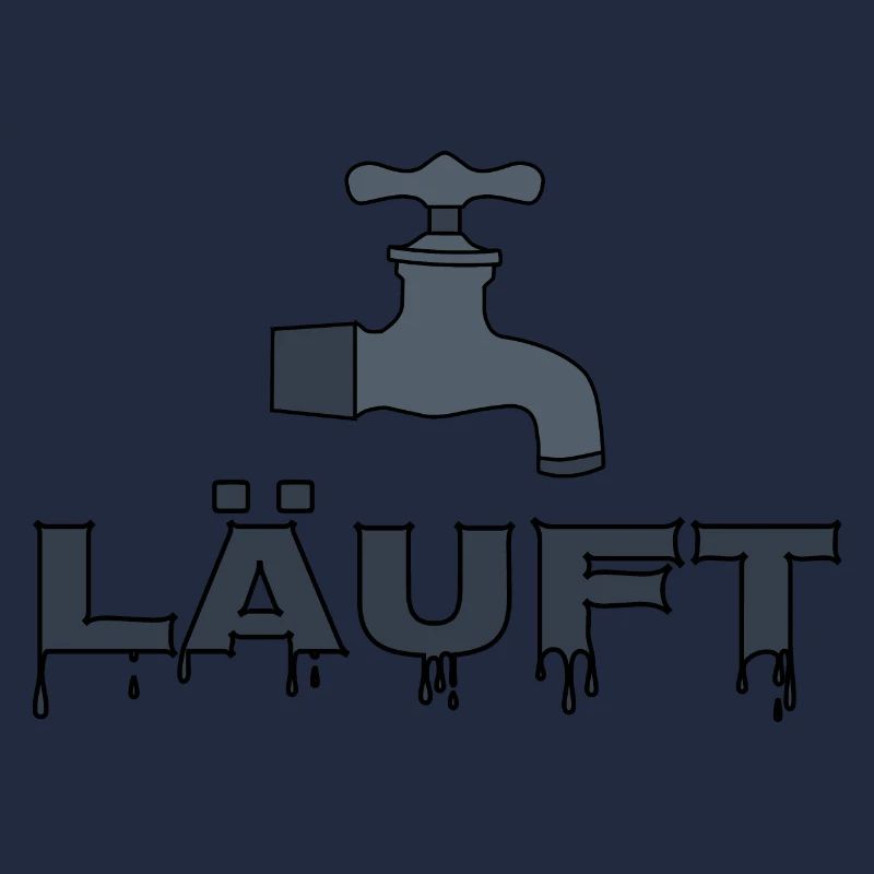 Robinet d’eau en marche