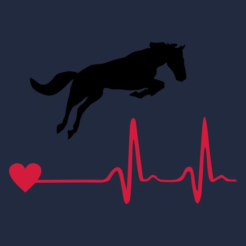 Pferd und EKG - Herz
