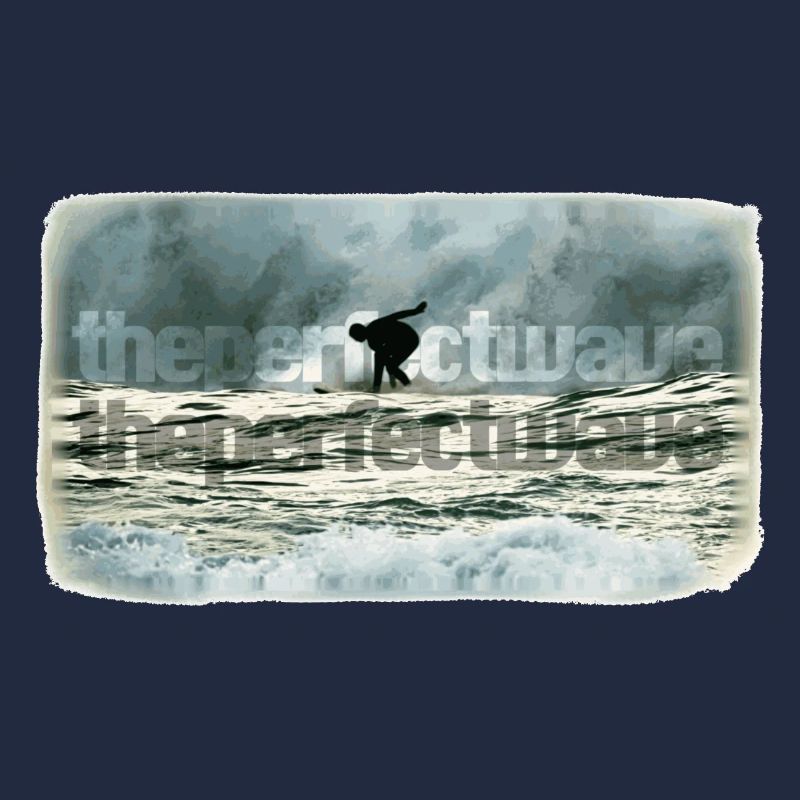 Surf sur la vague parfaite - The perfect wave