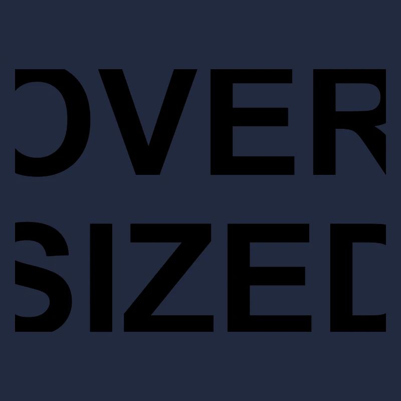 Slogan surdimensionné