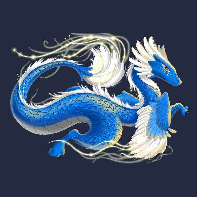 Magischer coole Luft Drache - Drachen der Elemente