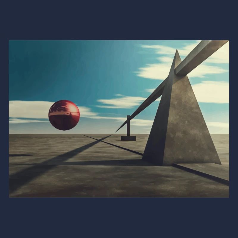 Conception 3D surréaliste