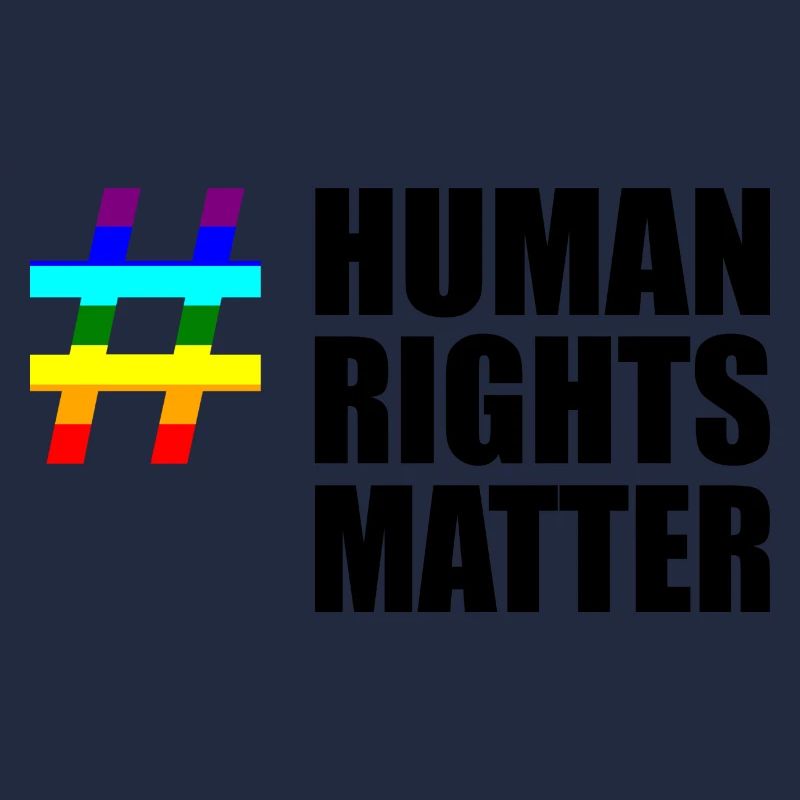 Menschenrechte human rights matter regenbogen
