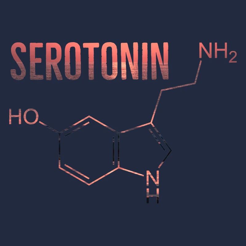 molécule de sérotonine