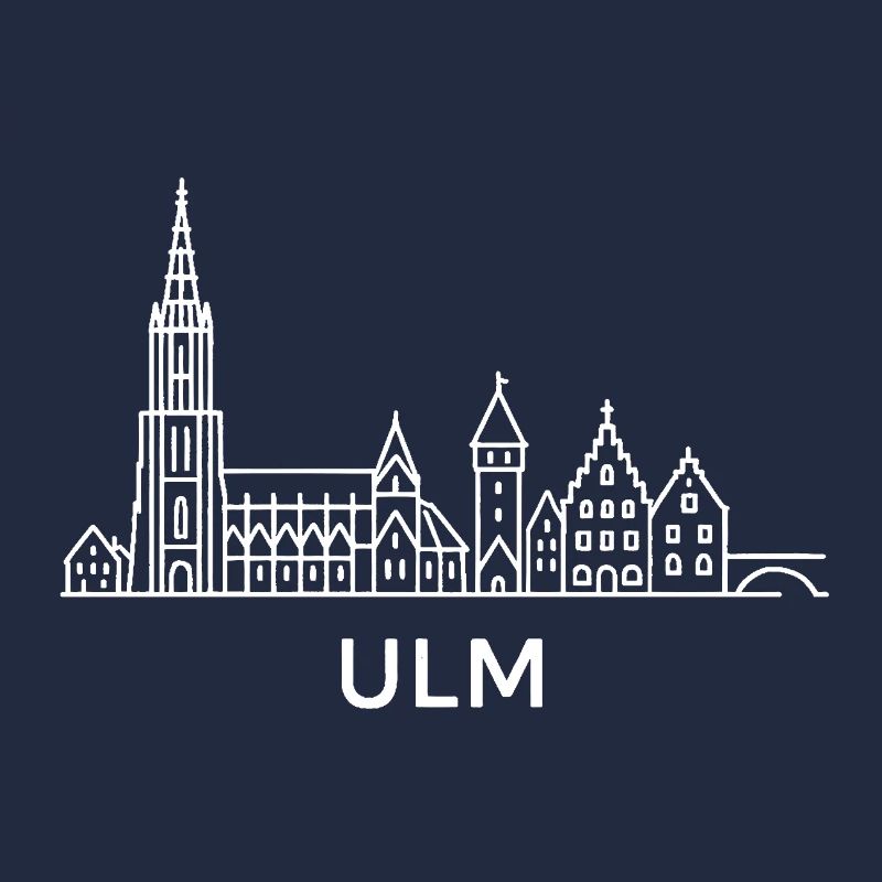 Ulm en blanc