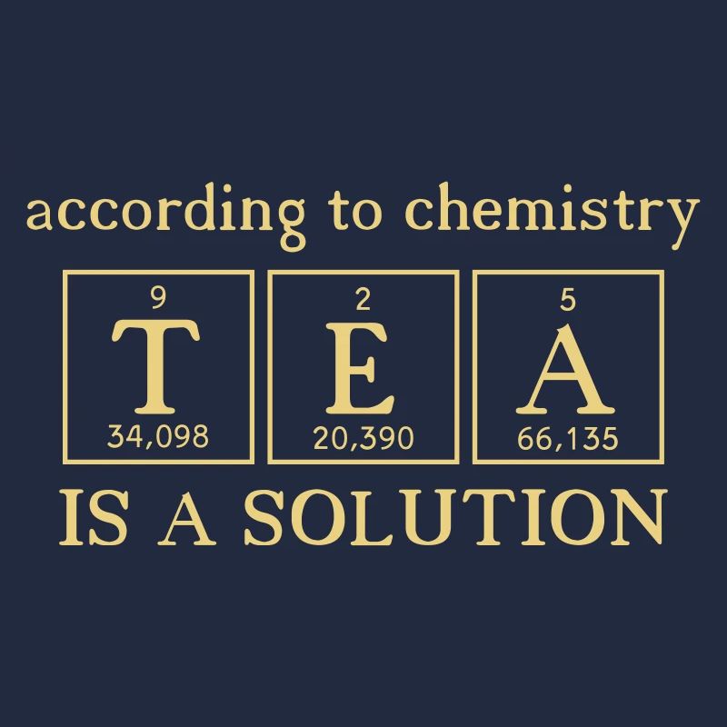 Le thé est une solution - éléments de chimie des sachets de thé