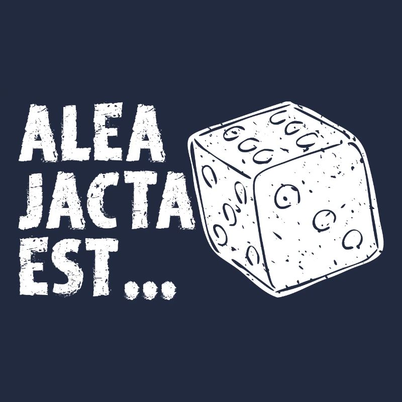 Alea jacta est Latin saying gift old language