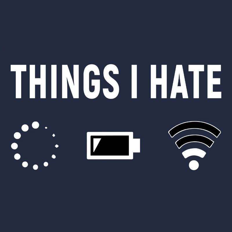 Things I Hate - Programmierer Computer Gamer