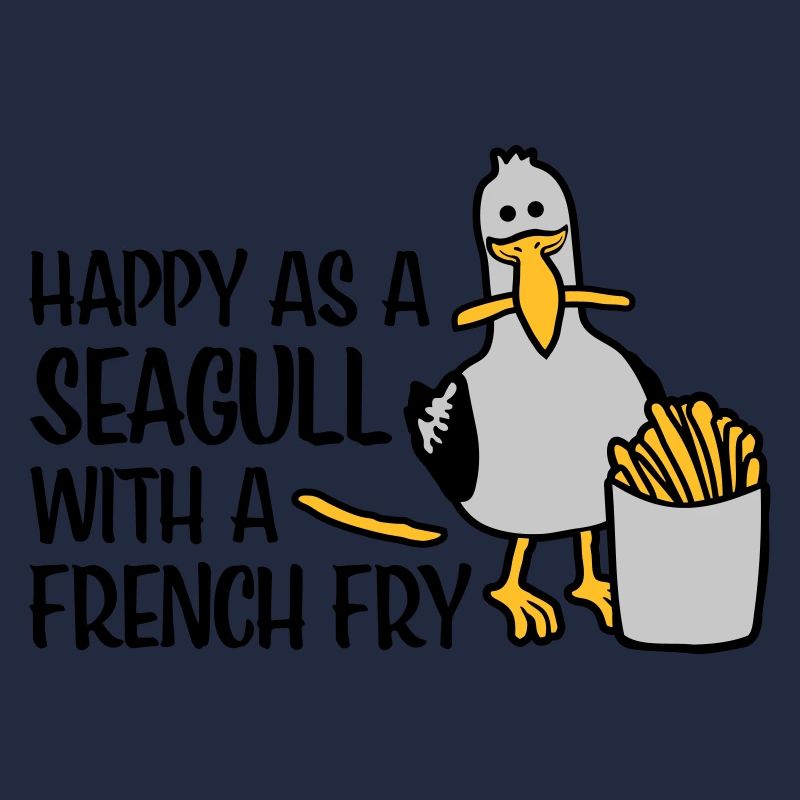 Heureux comme une mouette