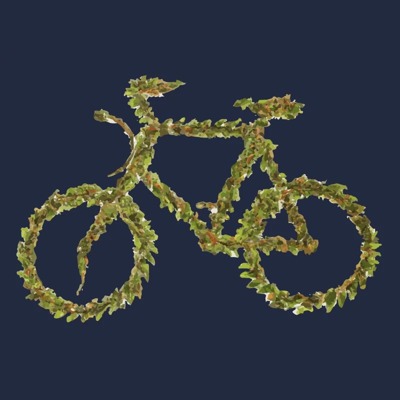 Bicycle Nature Leaf Green