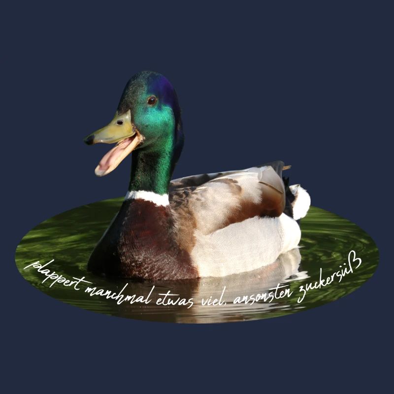 Plappermaul babillage babillage canard canard