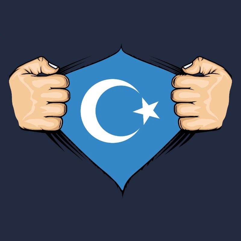 Conception du drapeau ouïghour