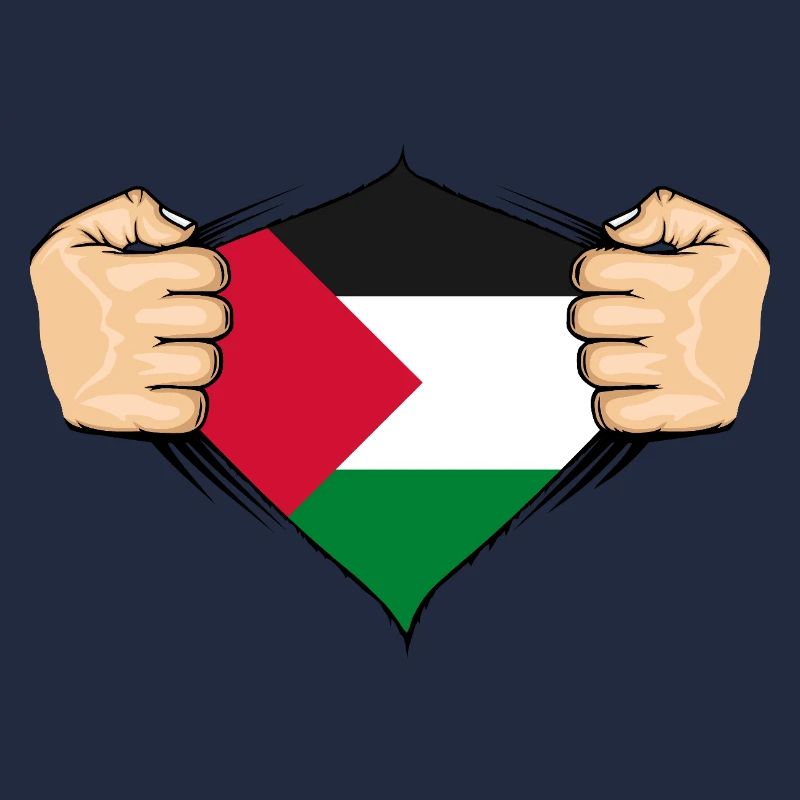 Conception du drapeau de la Palestine