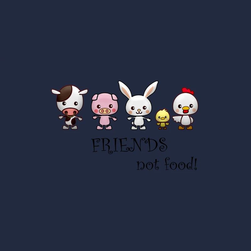 Des amis pas de la nourriture