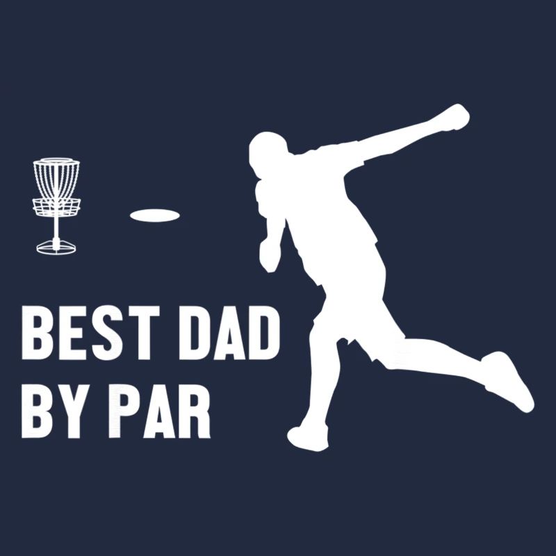 Best Dad By Par Disc GolfGolfing Golfer Gift Disk
