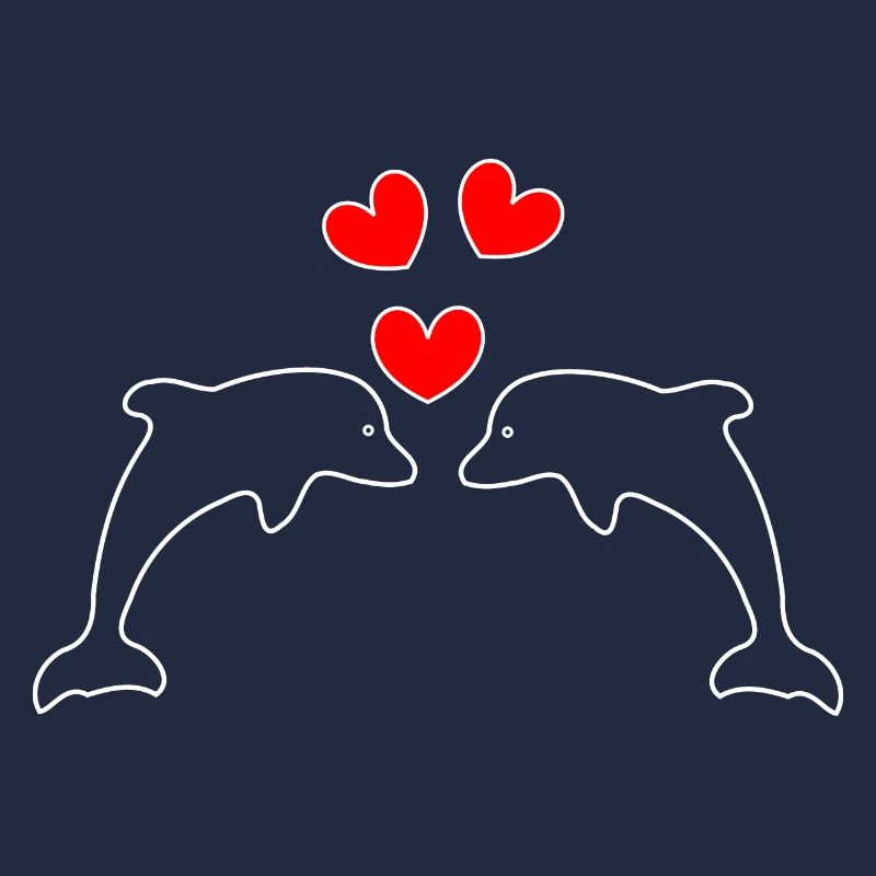 Dolphins in love