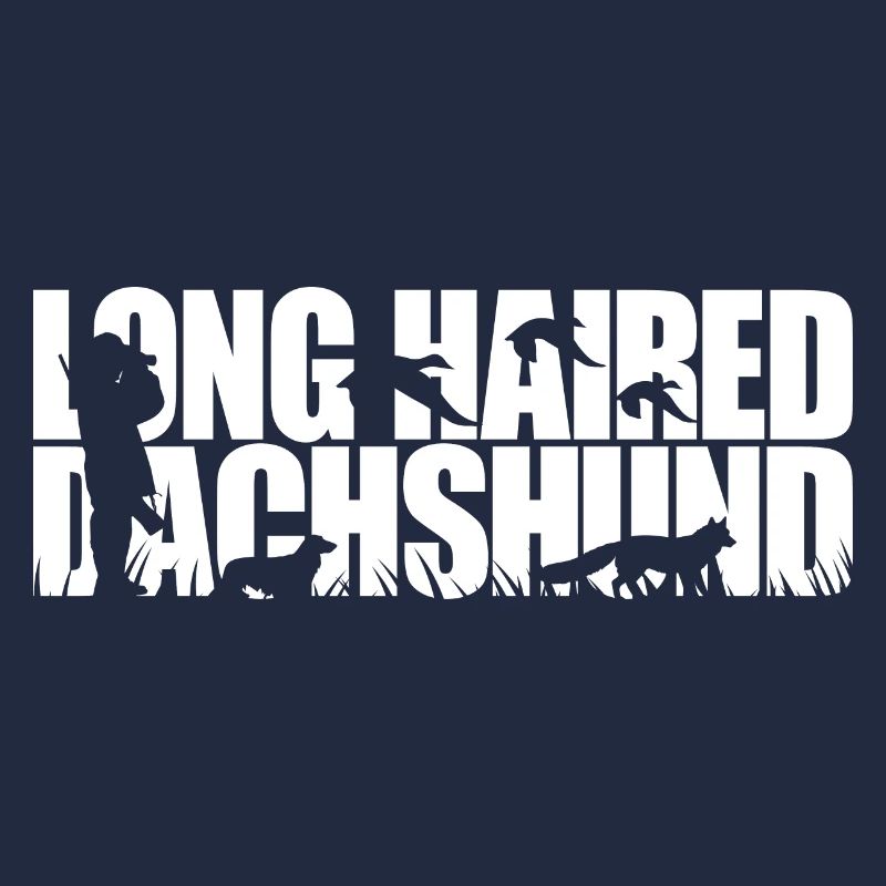 LONG HAIRED DACHSHUND Jagdhund Wilsigns Jagdhunde