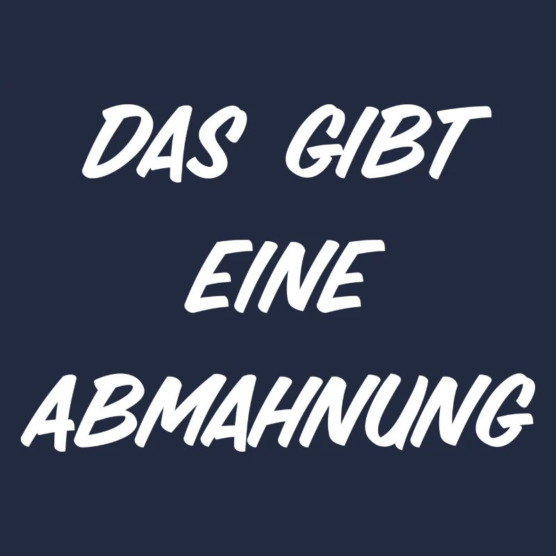 Das gibt eine Abmahnung