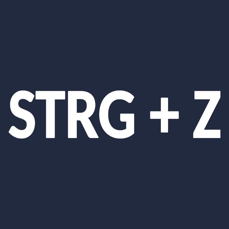 Ctrl+Z Shortcut Undo Design