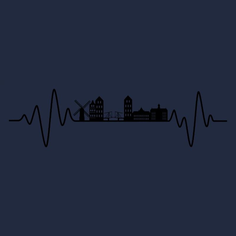 Amsterdam Herzschlag Skyline Amsterdam