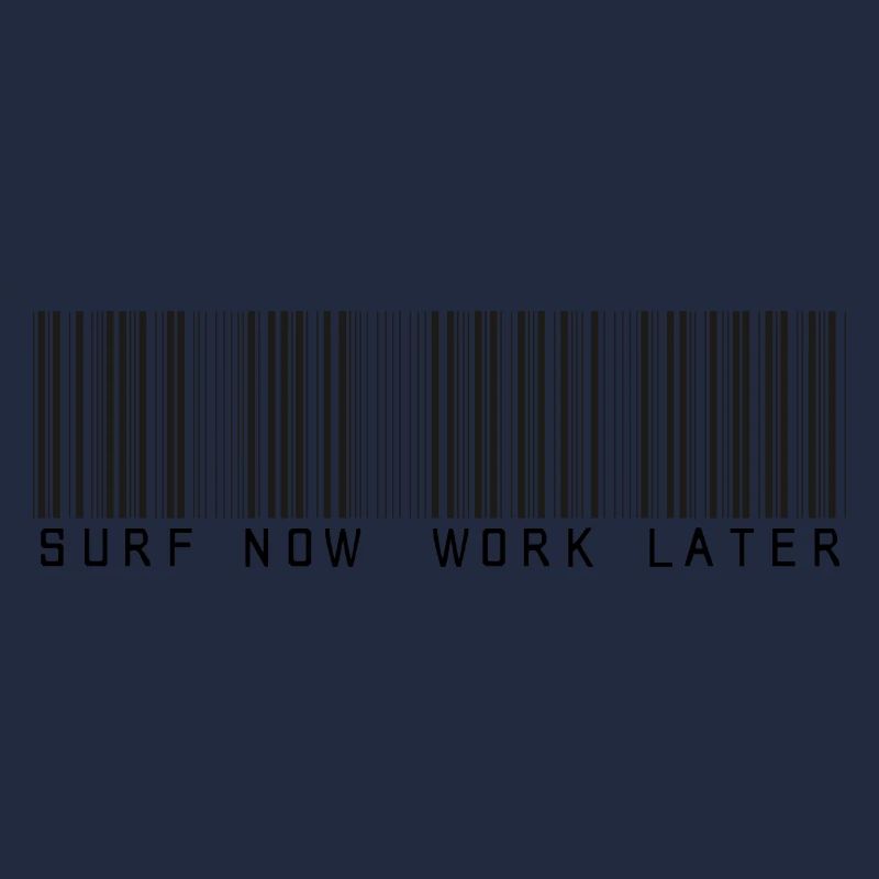 surf now work later bar code