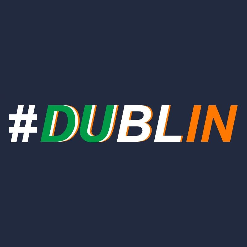 Trèfle d'île de Dublin Irlande