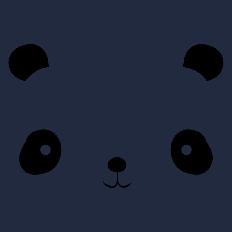 visage de panda