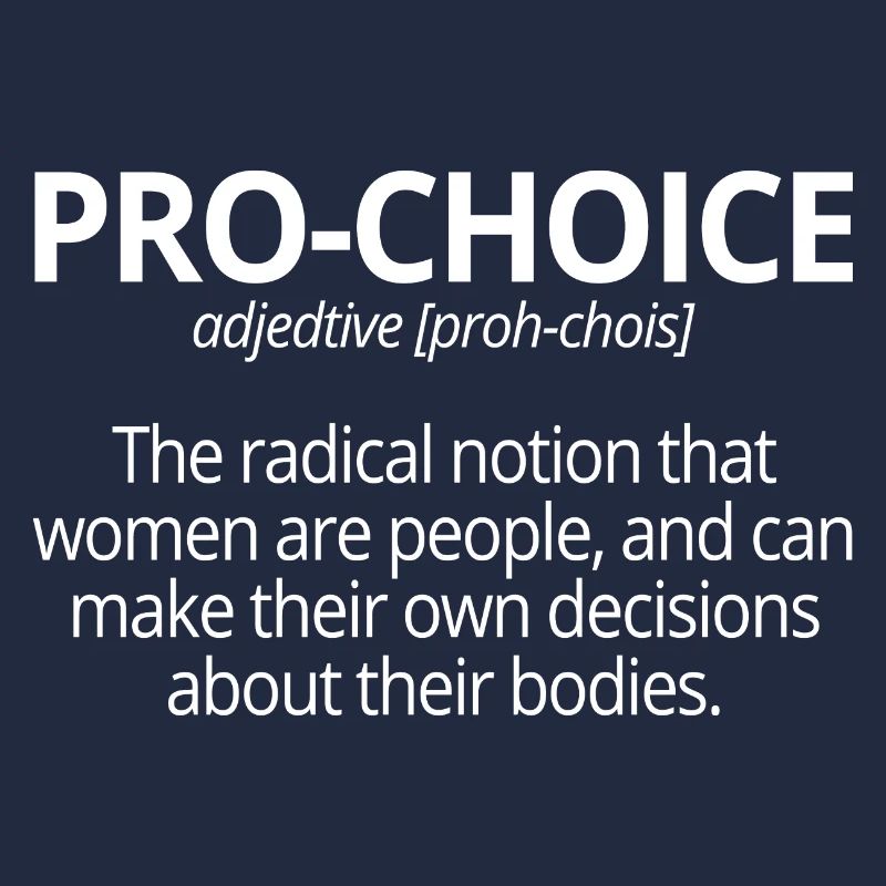 Pro-Choice Adjective Description Fun Gift