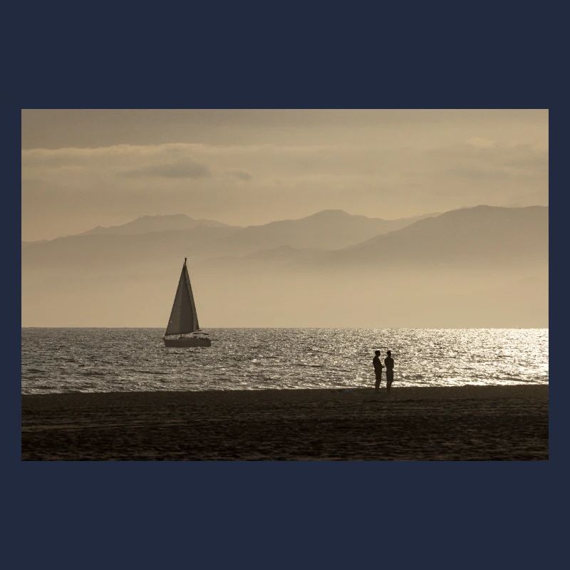 Ambiance de soirée à Venice Beach